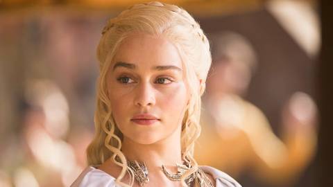 Emilia Clarke as Daenerys Targaryen