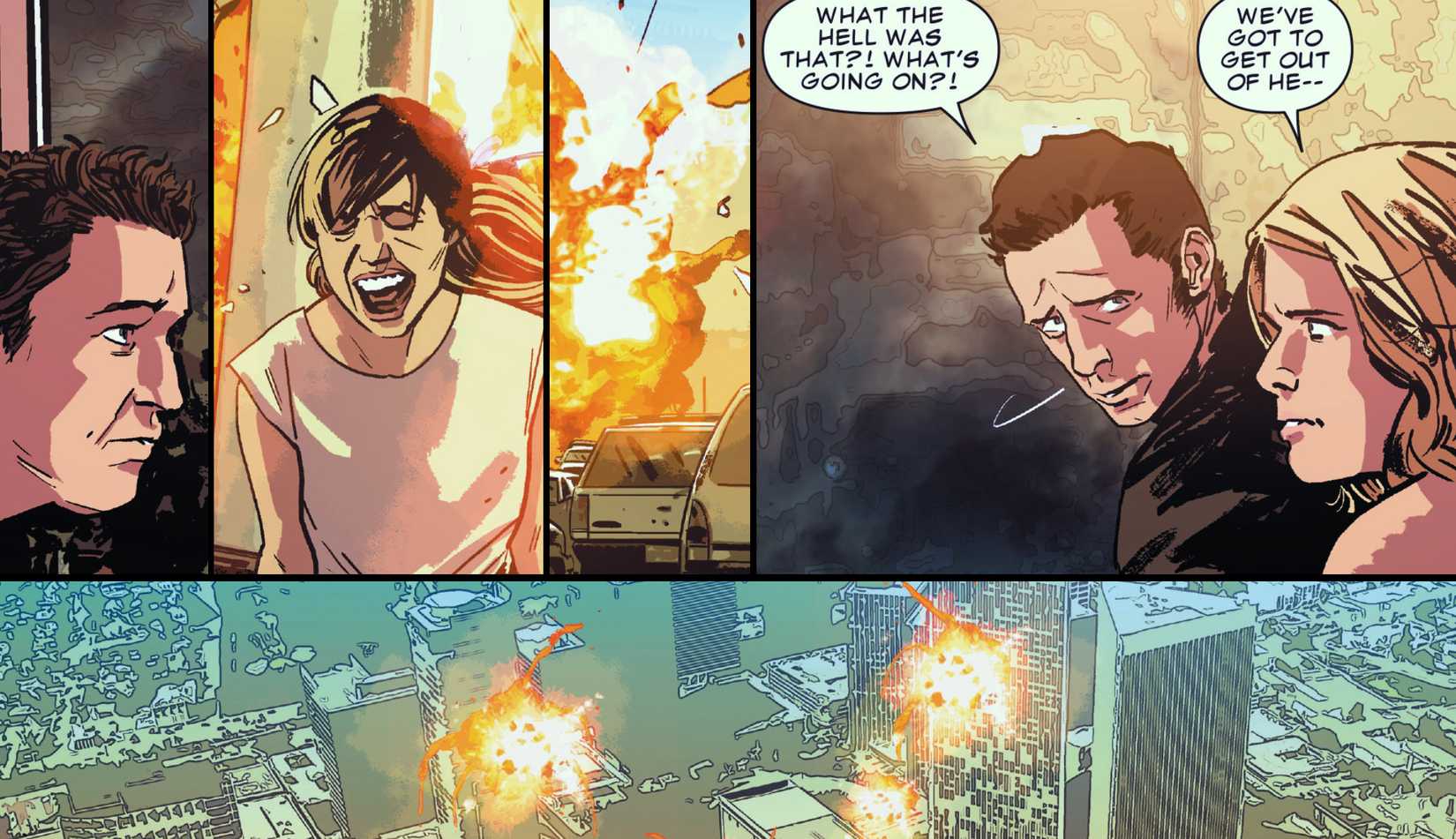 Fantastic Four Movie Cast Killed in Explosion in Punisher Comic