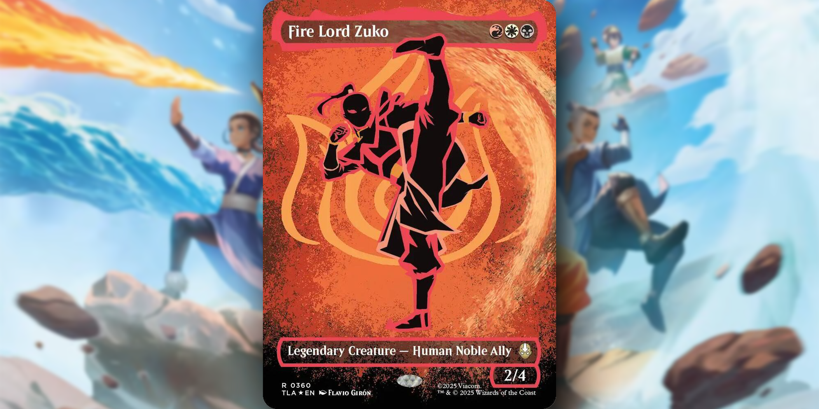 Fire Lord Zuko MTG CArd