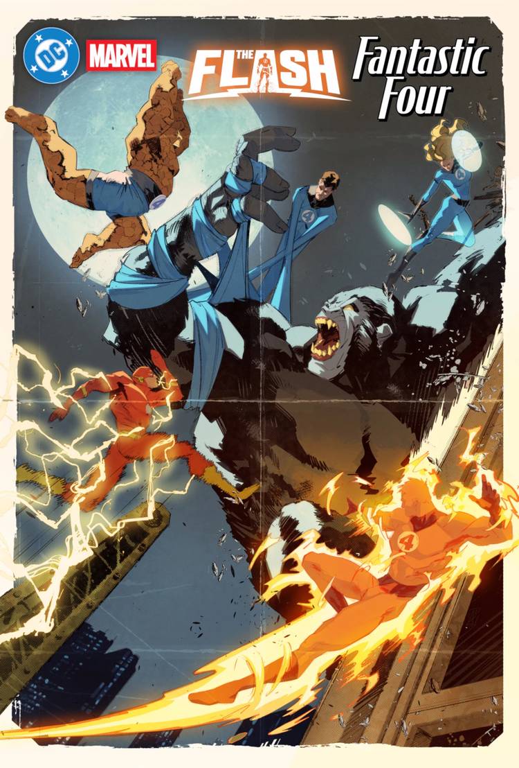 The Flash and Fantastic Four's Epic Multiversal DC/Marvel Crossover ...