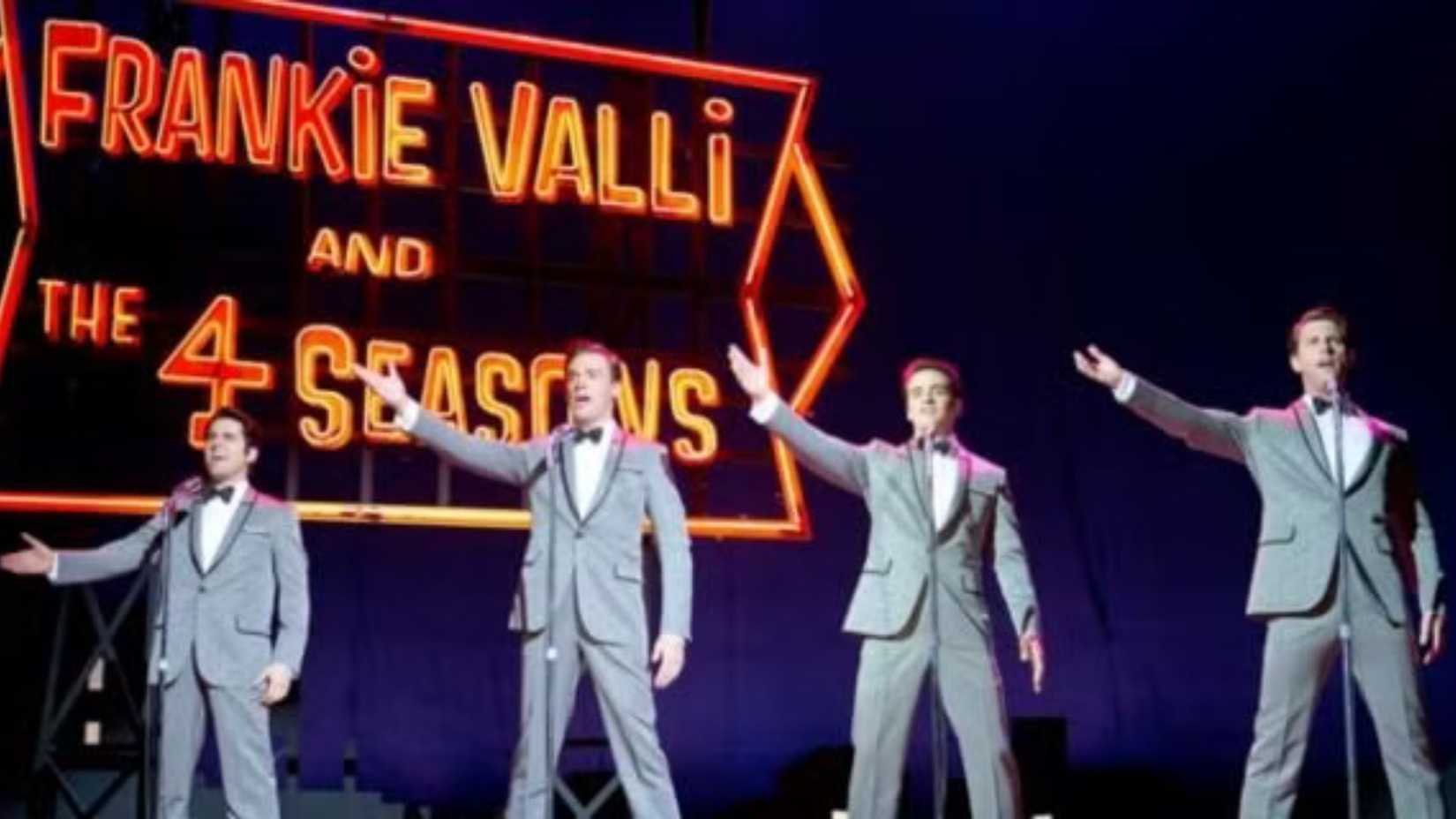 Frankie Valli e os Four Seasons em Jersey Boys