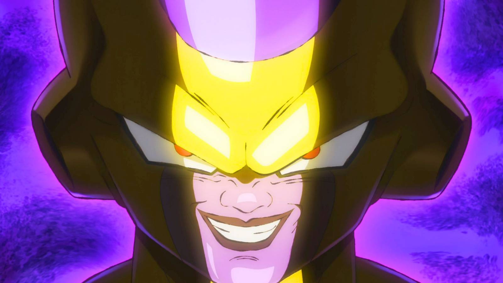 Frieza shown grinning in Dragon Ball Super Broly
