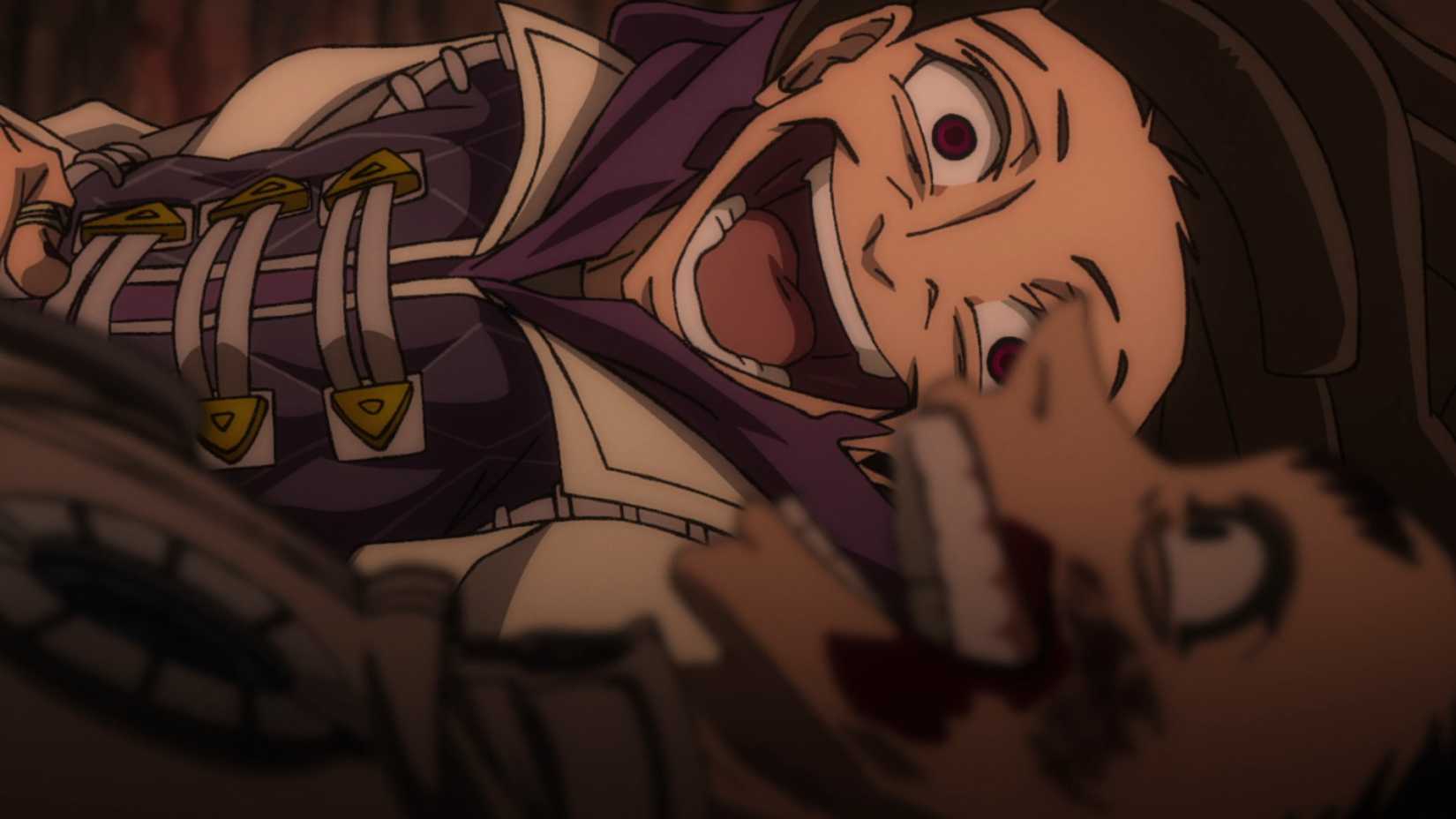 Gachiakuta episode 17 Zanka laughing with Jabber