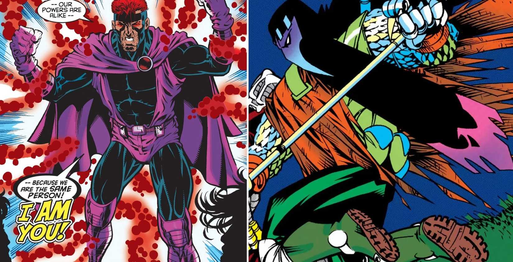 gambit's alternate costumes as new sun and the x-cutioner