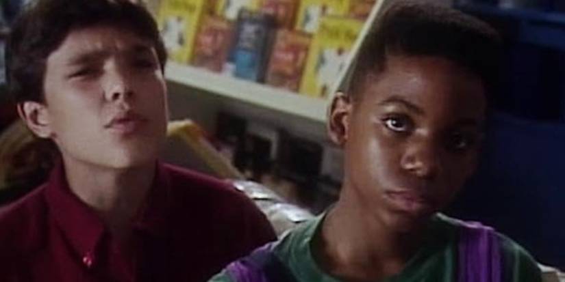 David López e Sheldon Turnipseed em Ghostwriter.