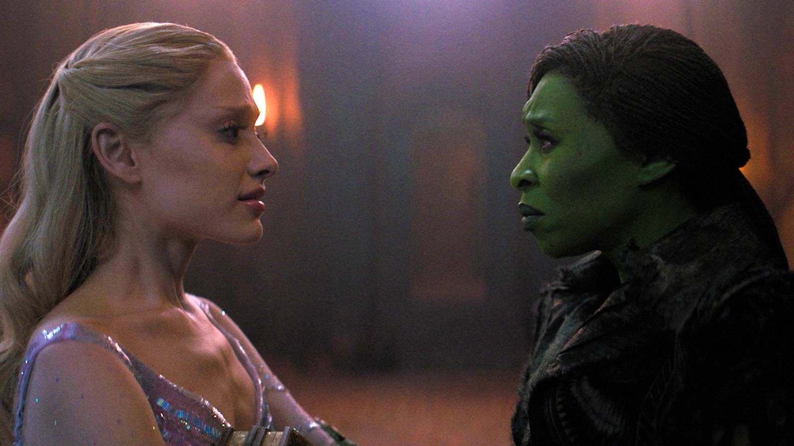 Glinda and Elphaba doing For Good in Wicked: For Good