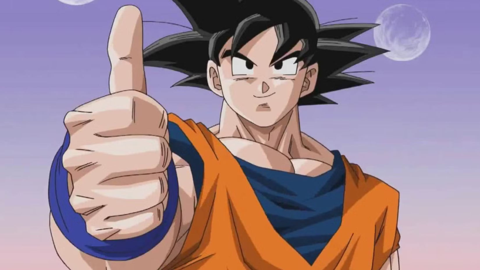 Goku Thumbs Up Dragon Ball