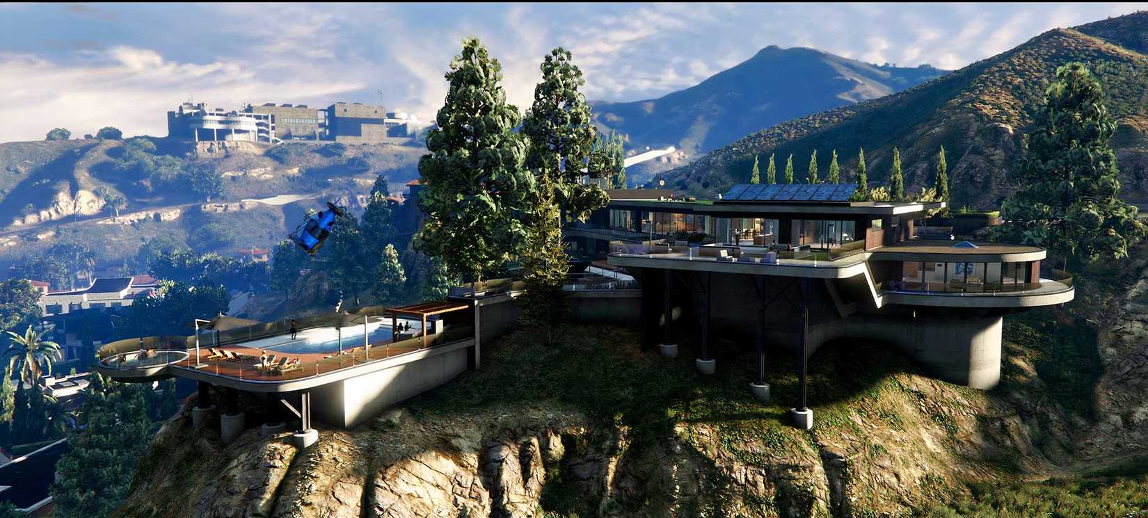 GTA Online Buildings Mansion