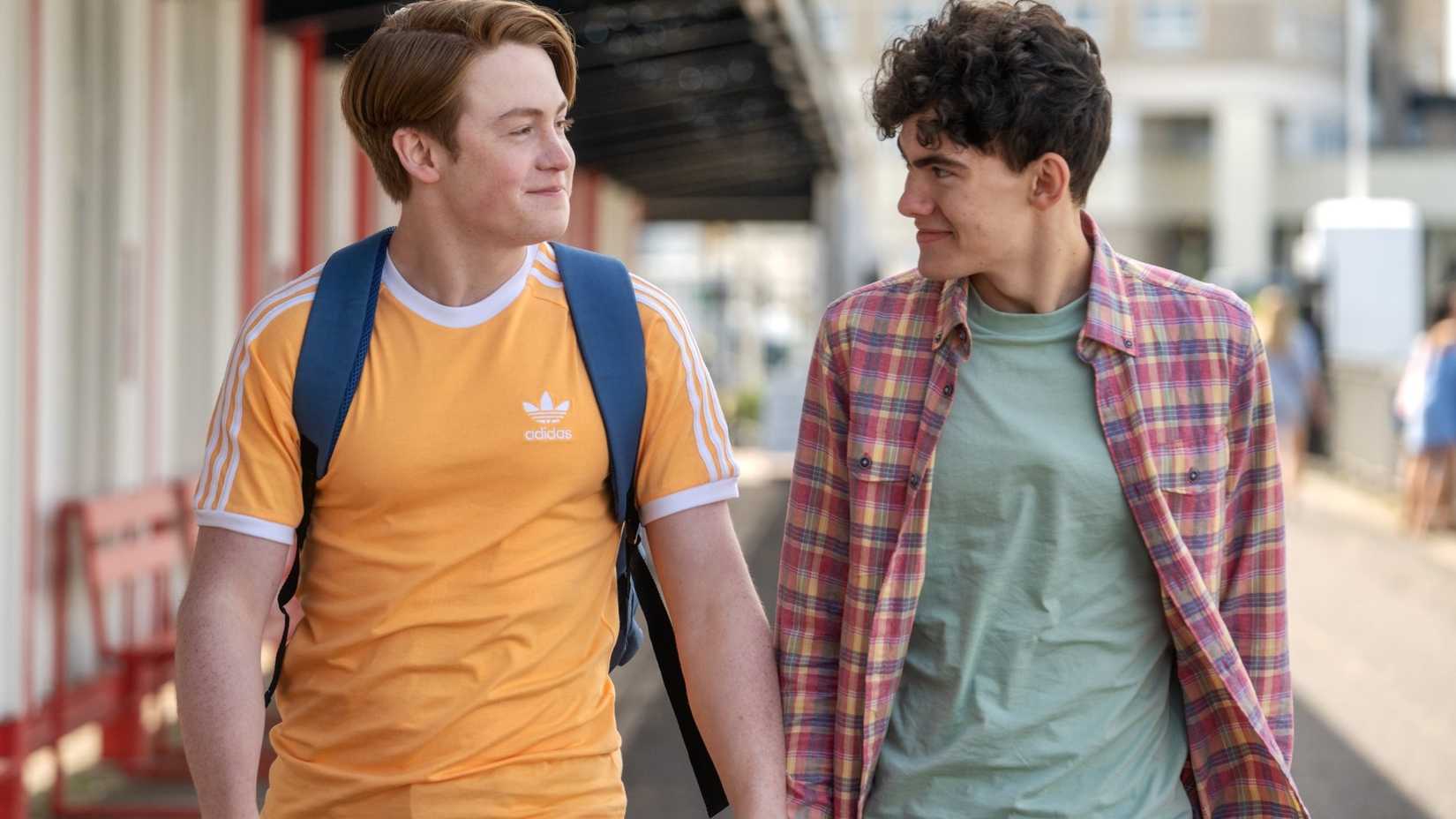 Nick e Charlie em Heartstopper