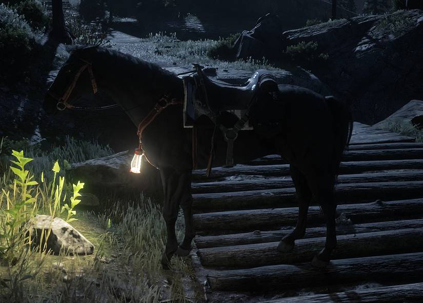 Horse Lantern mod RDR2
