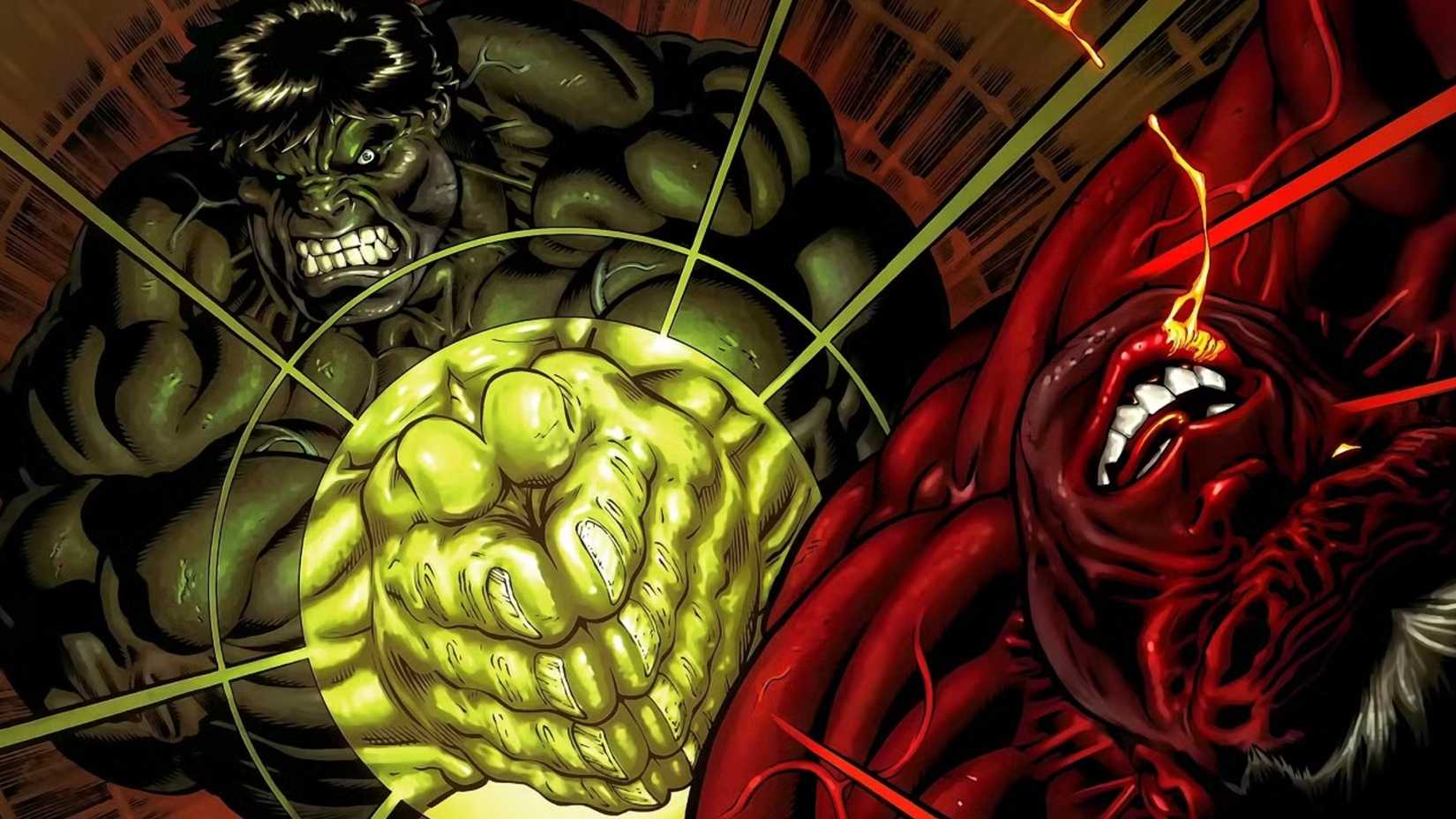 hulk clap hurts red hulk