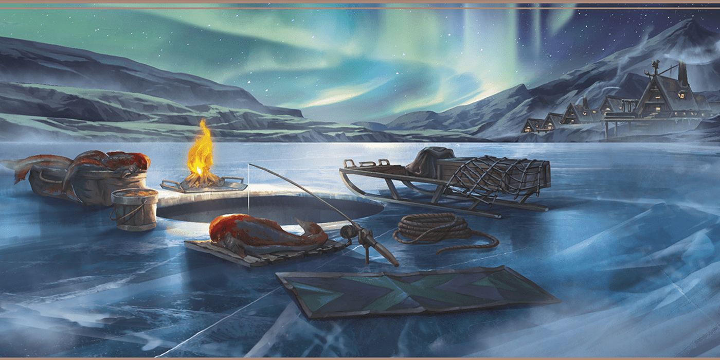 Pesca sul ghiaccio in D&D