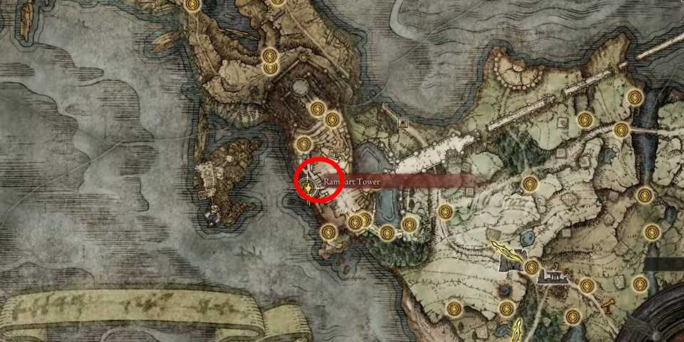 Elden Ring Iron Whetblade map location