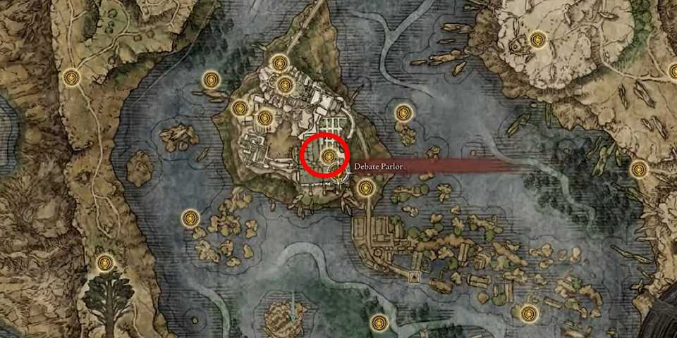 Elden Ring Glintstone Whetblade item map location