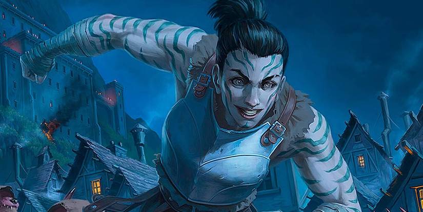 Dungeons and Dragons Way of the Long Death Monk subclass character