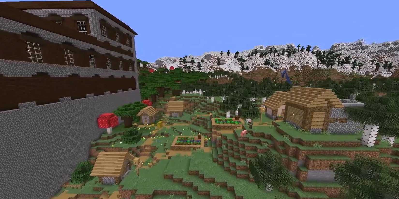 17 Best Seeds For Minecraft 1.21 Java Edition 8 Minecraft Mansion in the Highlands Java seed