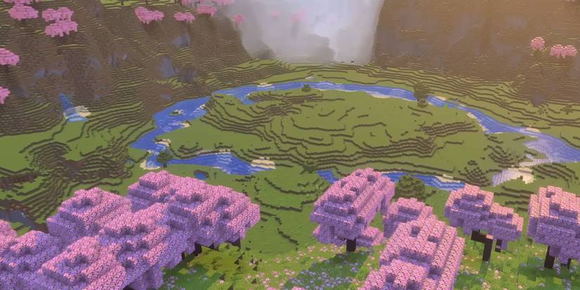 Minecraft Canvas Cherry Valley seed for Java