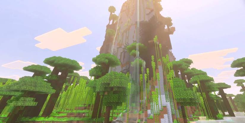 Minecraft Evergreen Spire Jungle seed