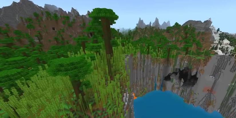 Minecraft Verdant Valley Jungle seed
