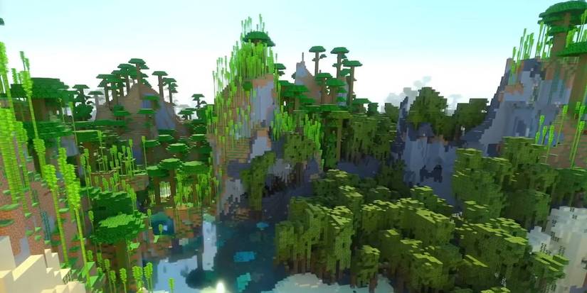 Minecraft Beachfront Jungle Property Jungle world seed