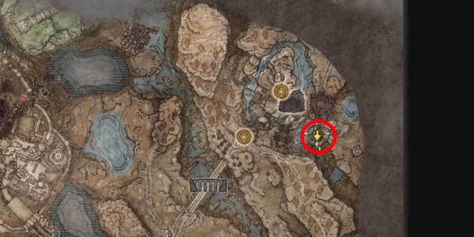 Elden Ring Imbued Sword Key #4 location in Castle Ensis area