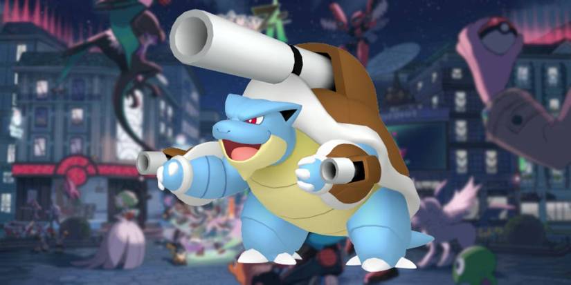 Pokémon Legends Z-A Mega Blastoise render