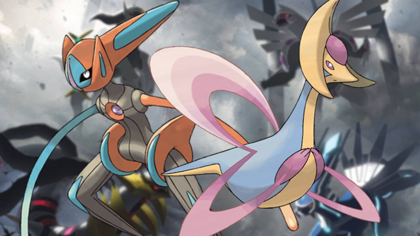 Pokémon Deoxys and Cresselia Legendary creatures