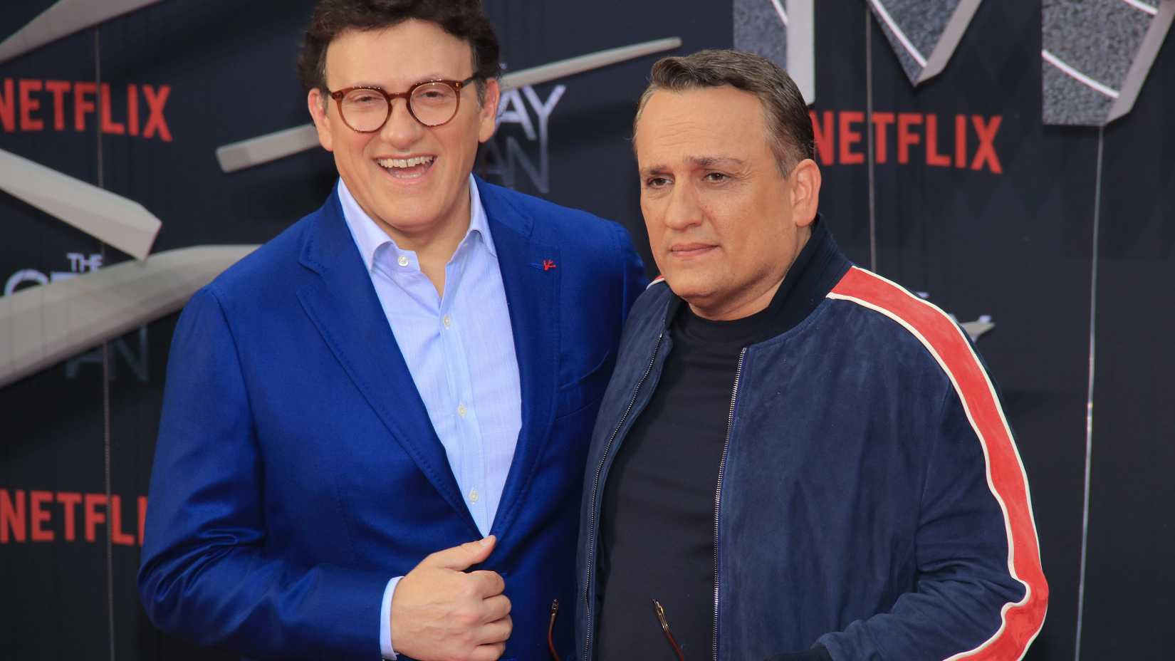 Anthony and Joe Russo at the premiere of The Gray Man