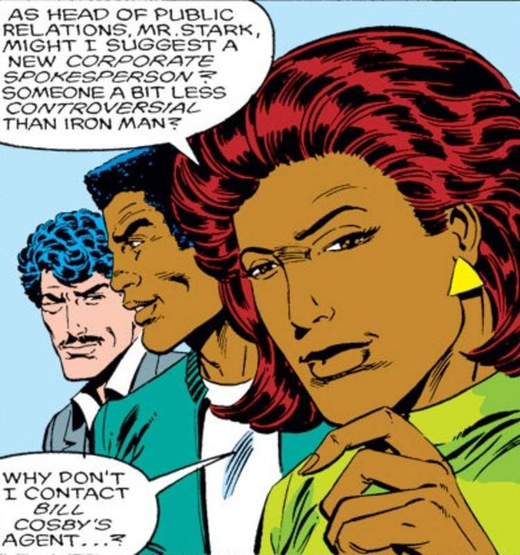 Iron Man Marcy Suggests Bill Cosby Replacement