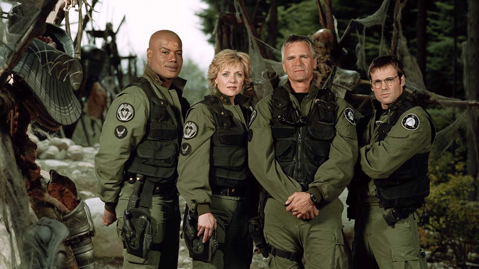 Jack O'Neill, Samantha Carter, Daniel Jackson e Teal'c em Stargate SG-1