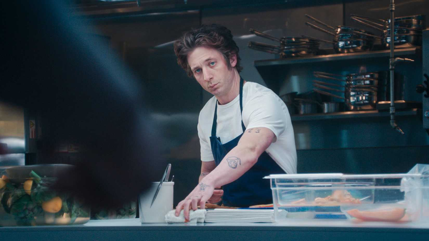 Jeremy Allen White como Carmen "Carmy" Berzatto em The Bear, temporada 4.