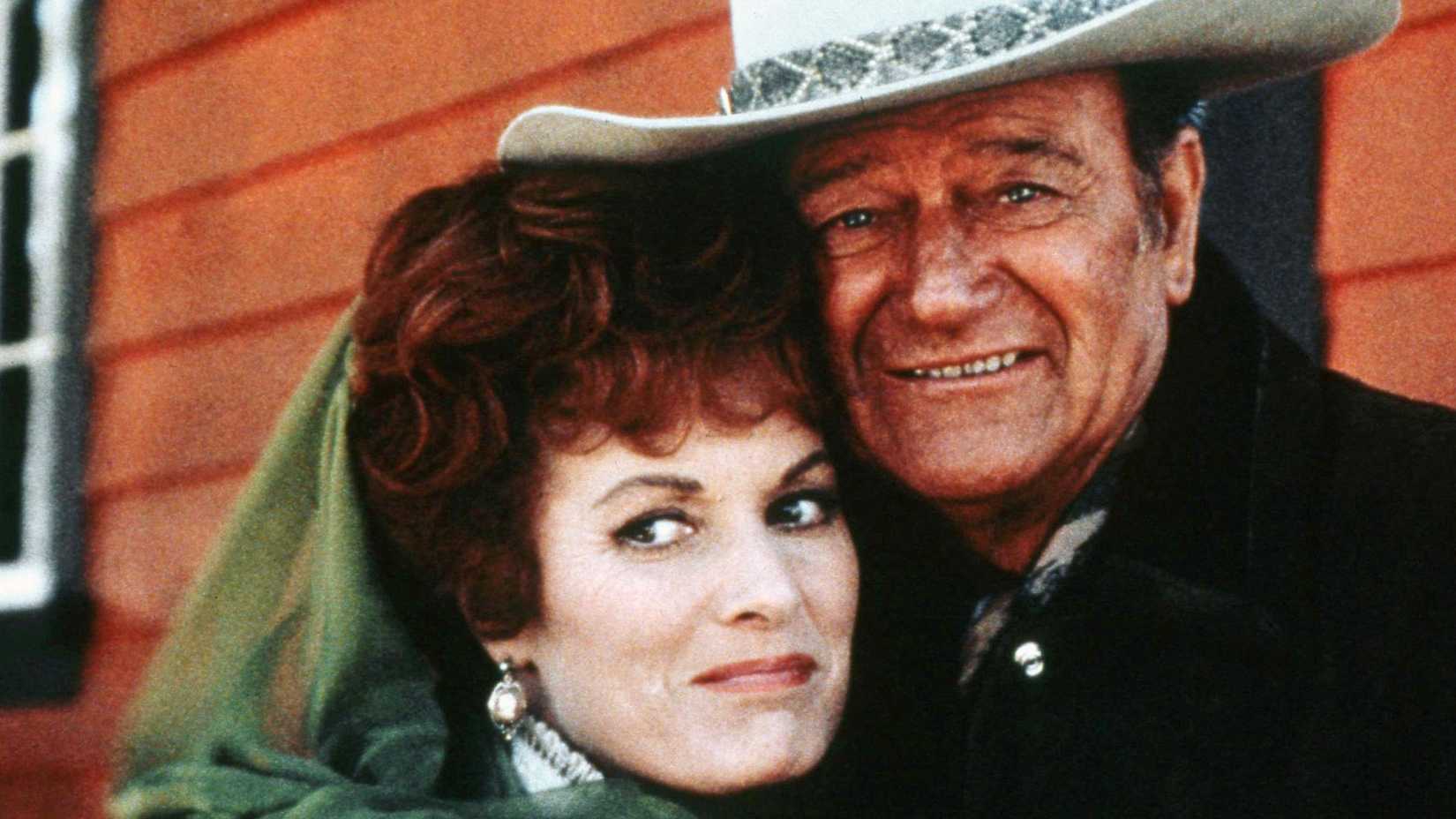 John Wayne e Maureen O'Hara em Big Jake