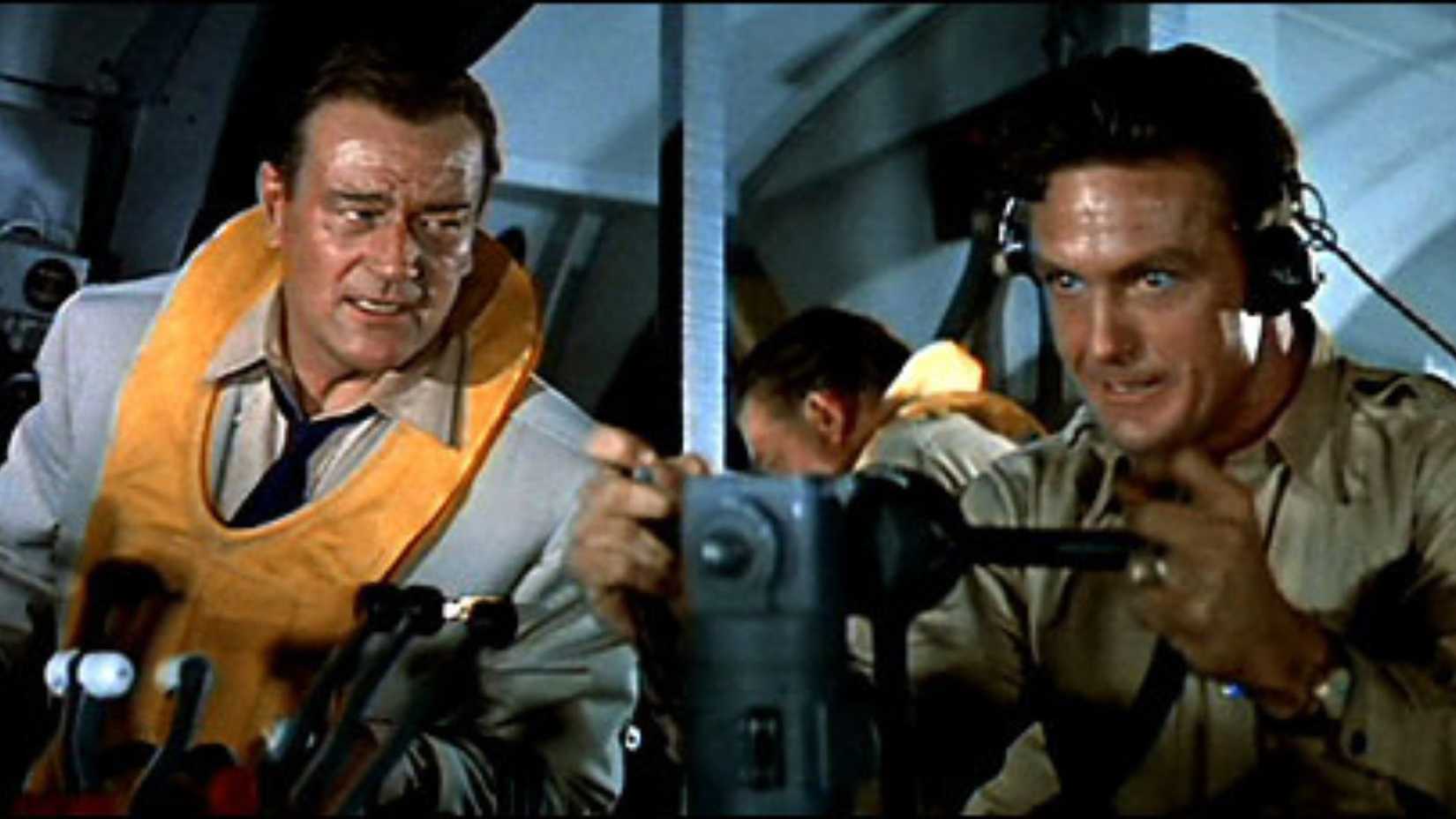 John Wayne em O Voo da Águia