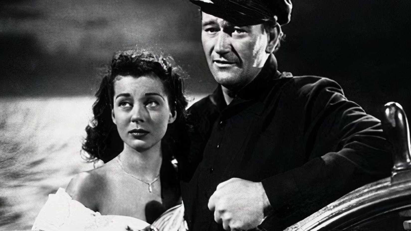 John Wayne em A Fúria do Oceano