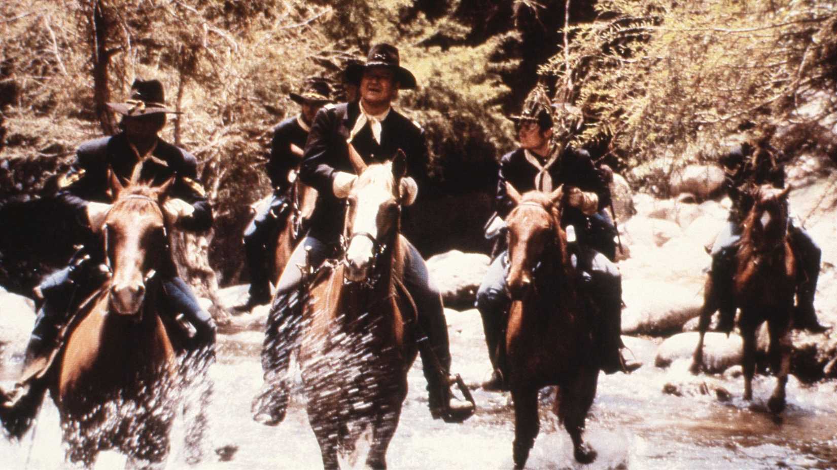 John Wayne a cavalo em Big Jake