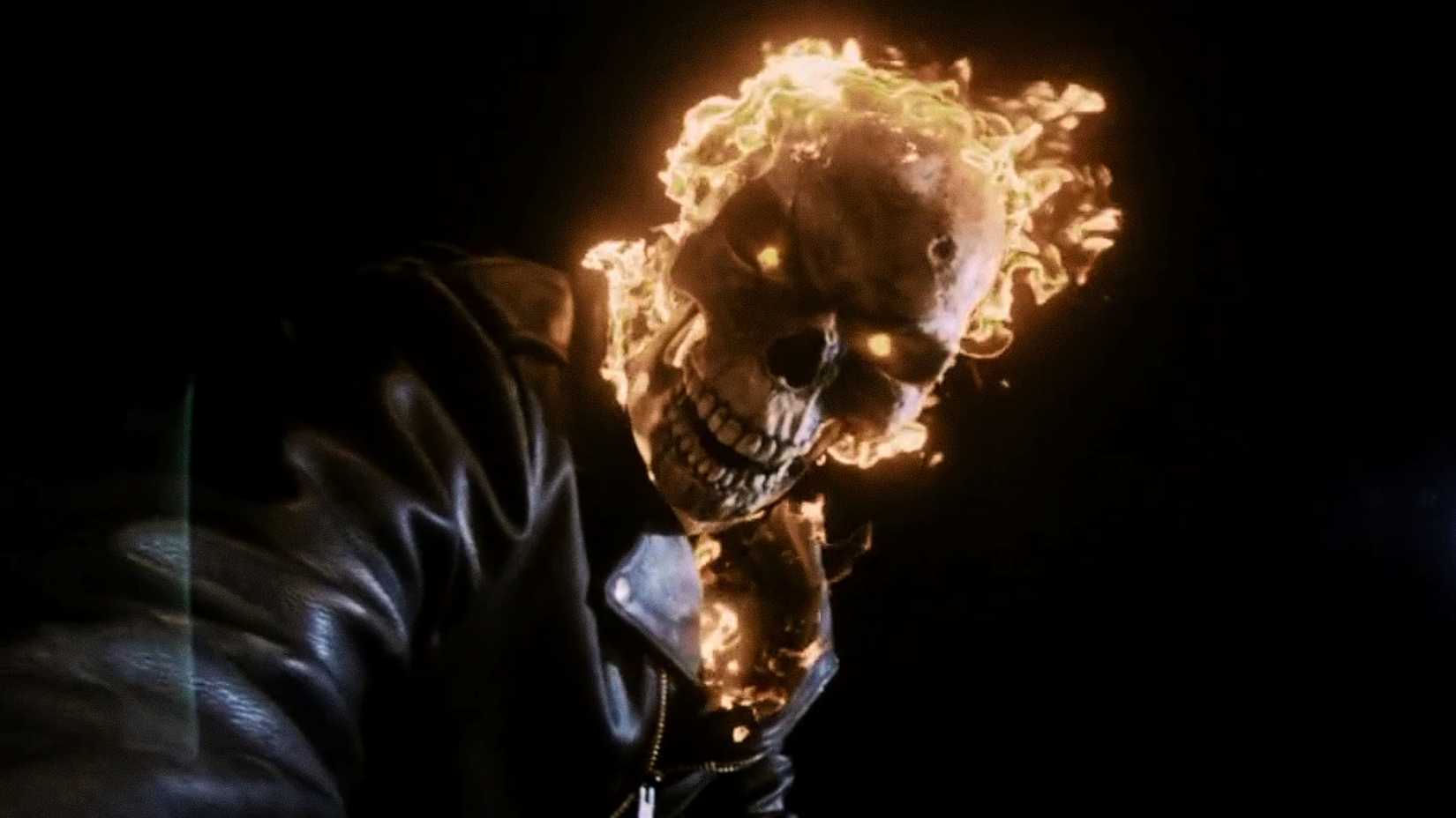 Johnny Blaze reaches out to the camera in Agents of SHIELD episode Good Samaritan