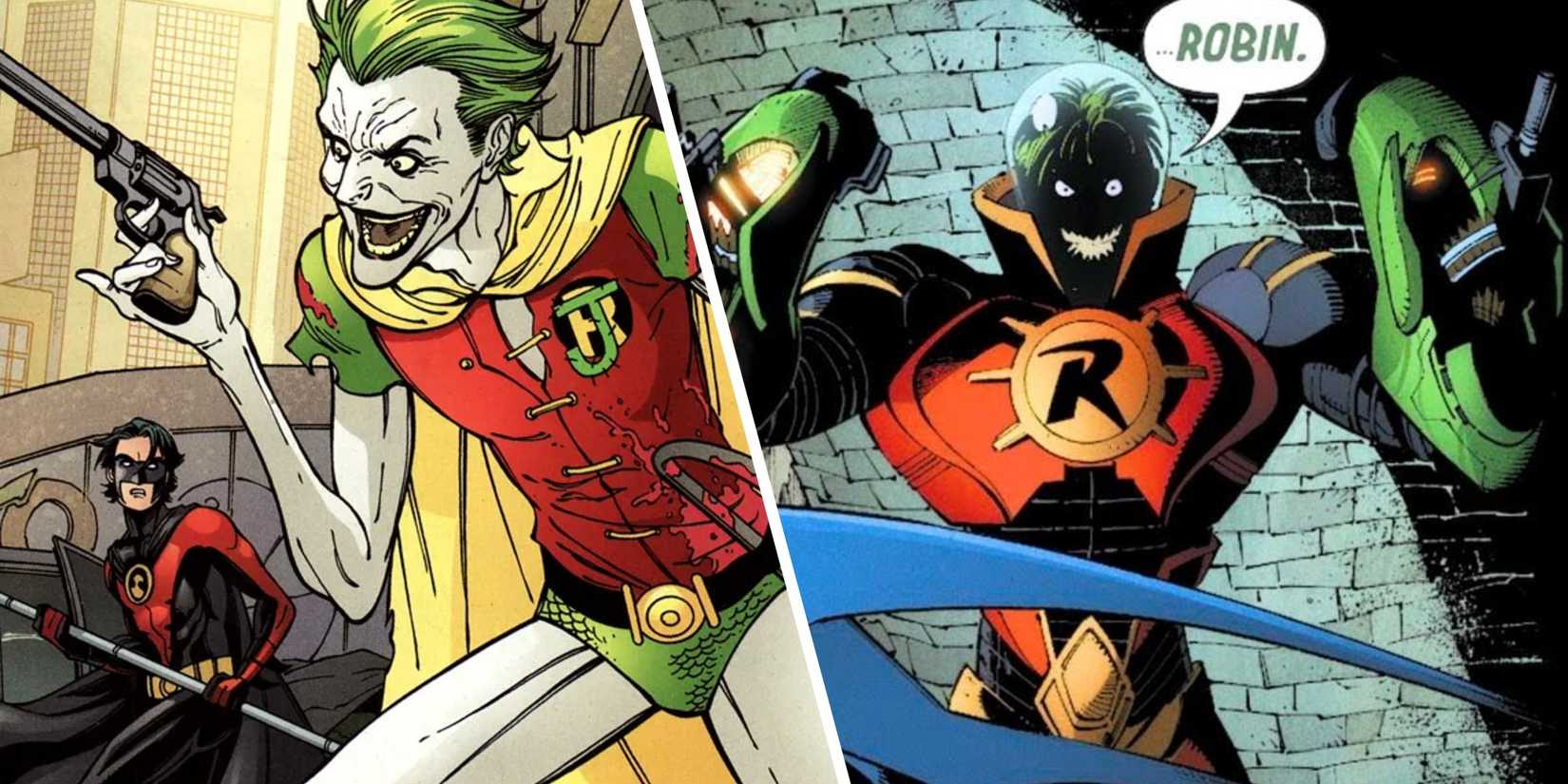 joker dressed as robin