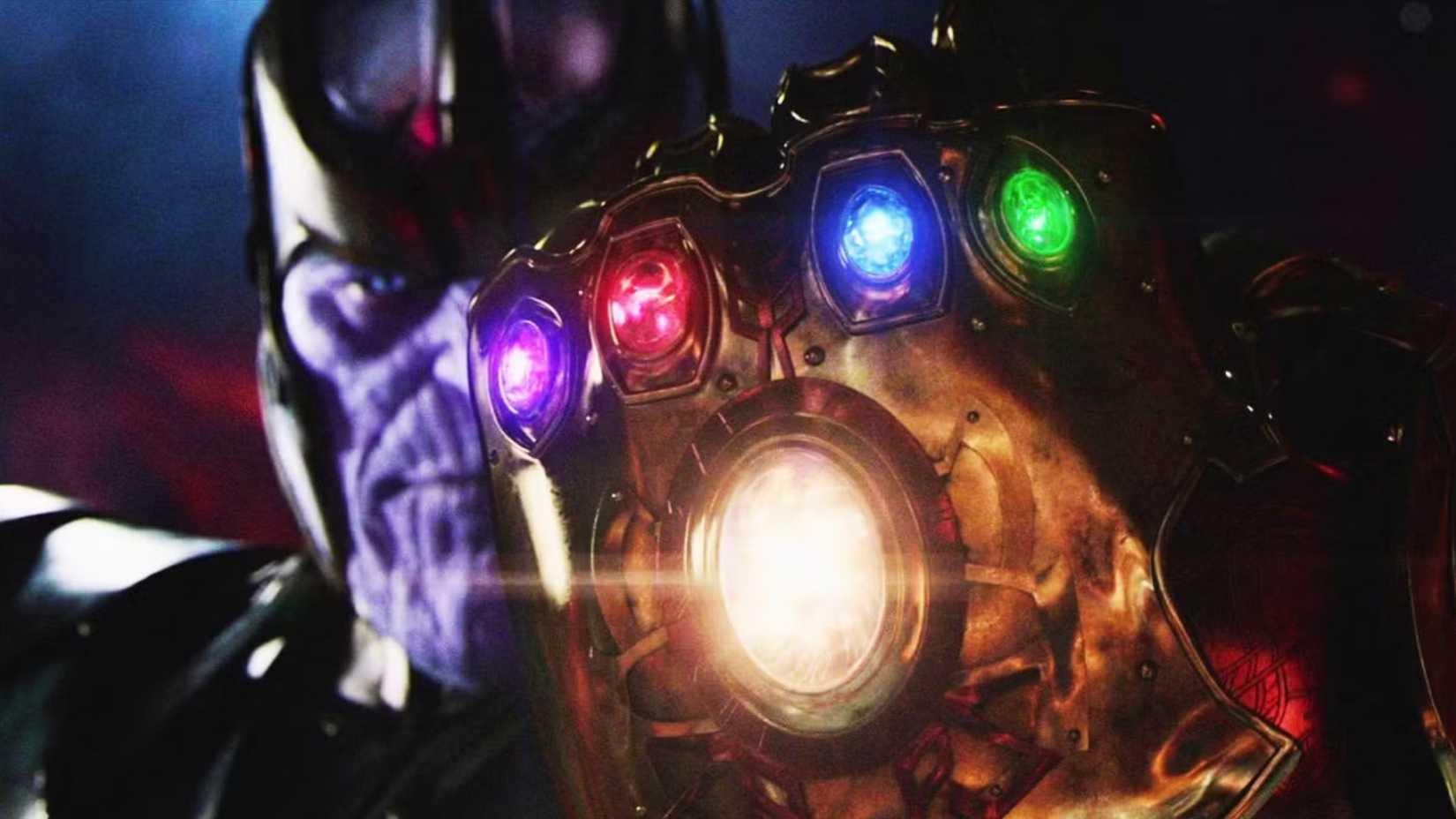 Josh Brolin's MCU Thanos wields all six Infinity Stones on his gauntlet in space