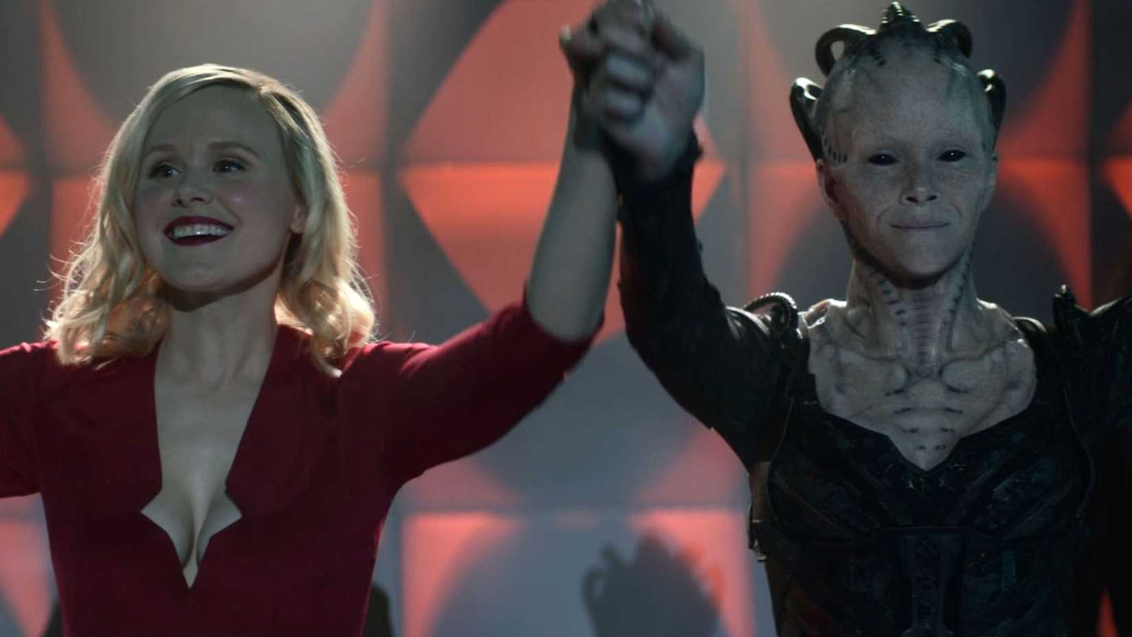 Jurati cantando com a Rainha Borg em