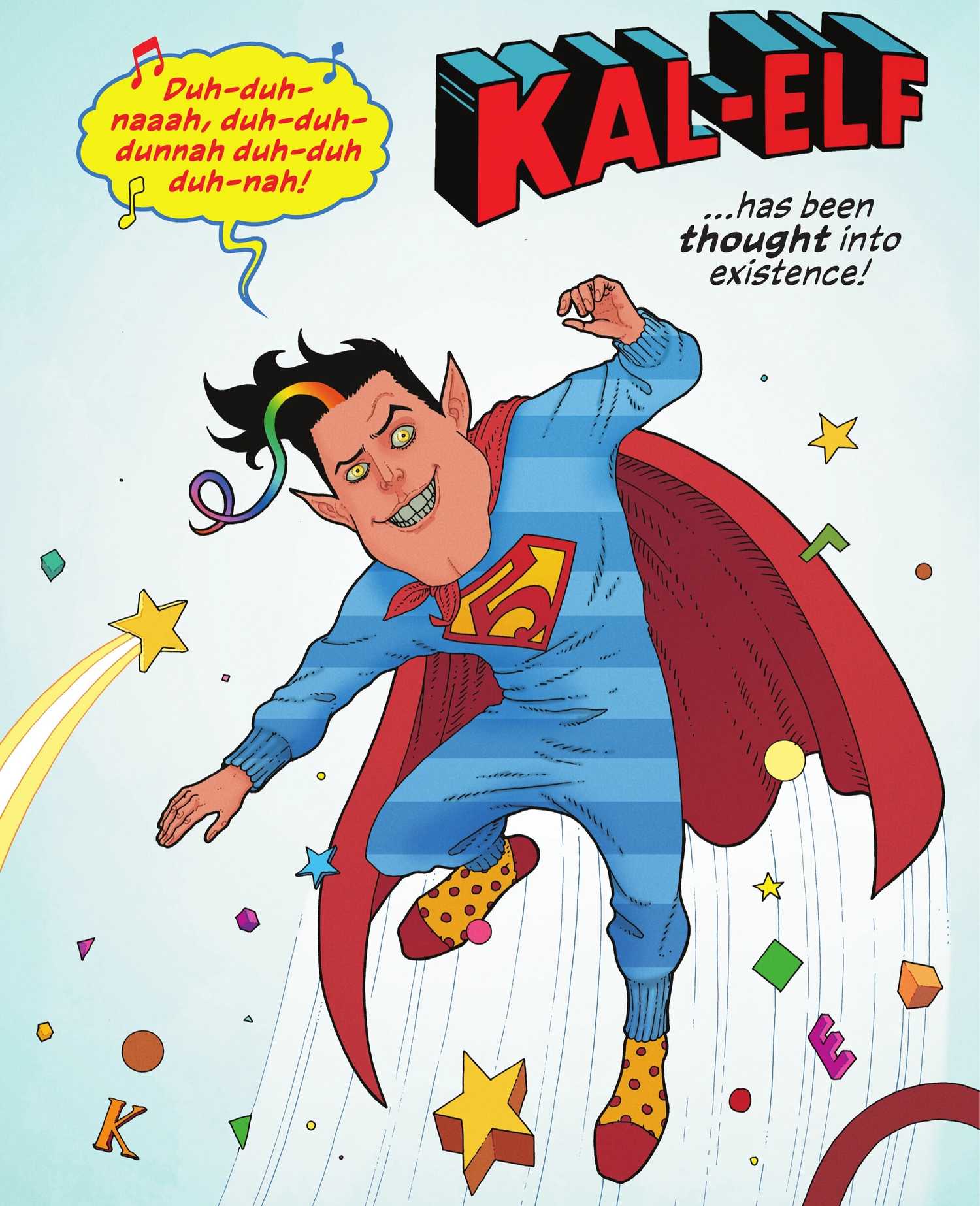 Kal-Elf Debut in Superman The Kryptonite Spectrum #4