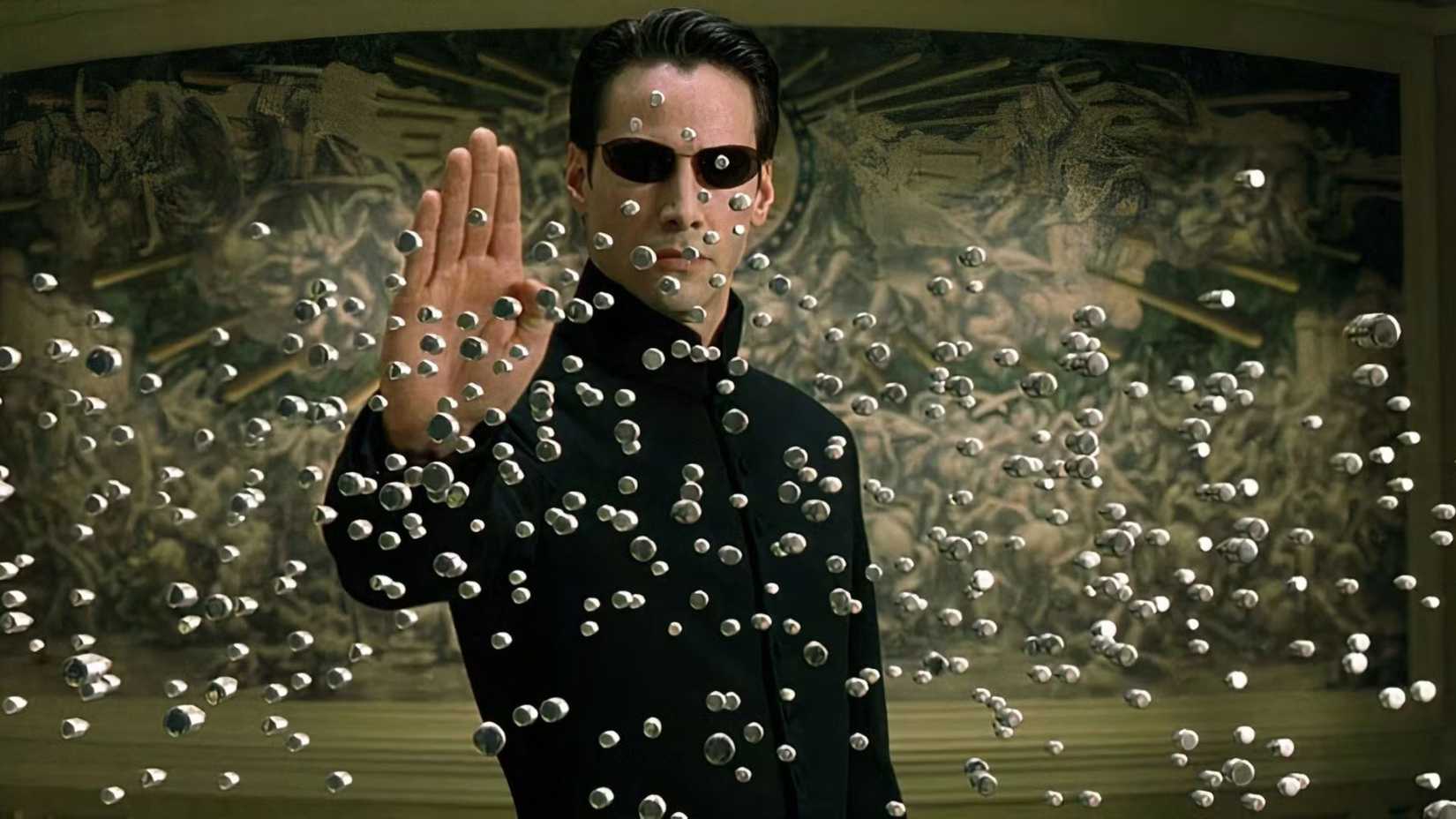 Keanu Reeves as Neo in The Matrix Reloaded