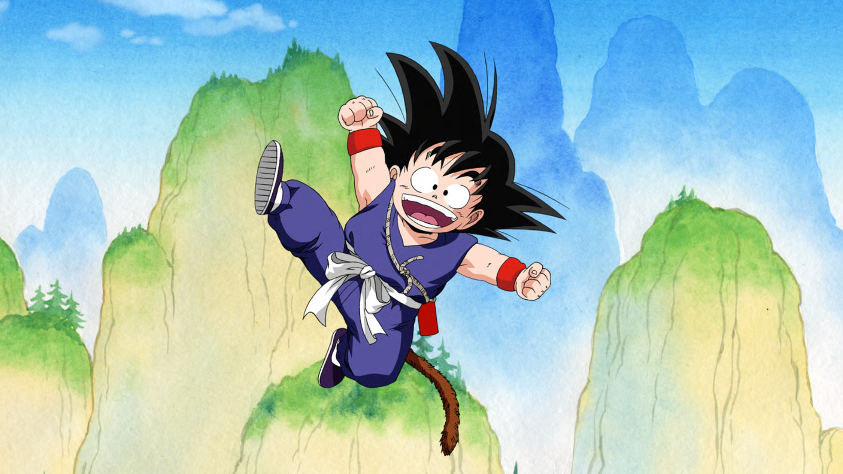 Goku enfant du Dragon Ball original