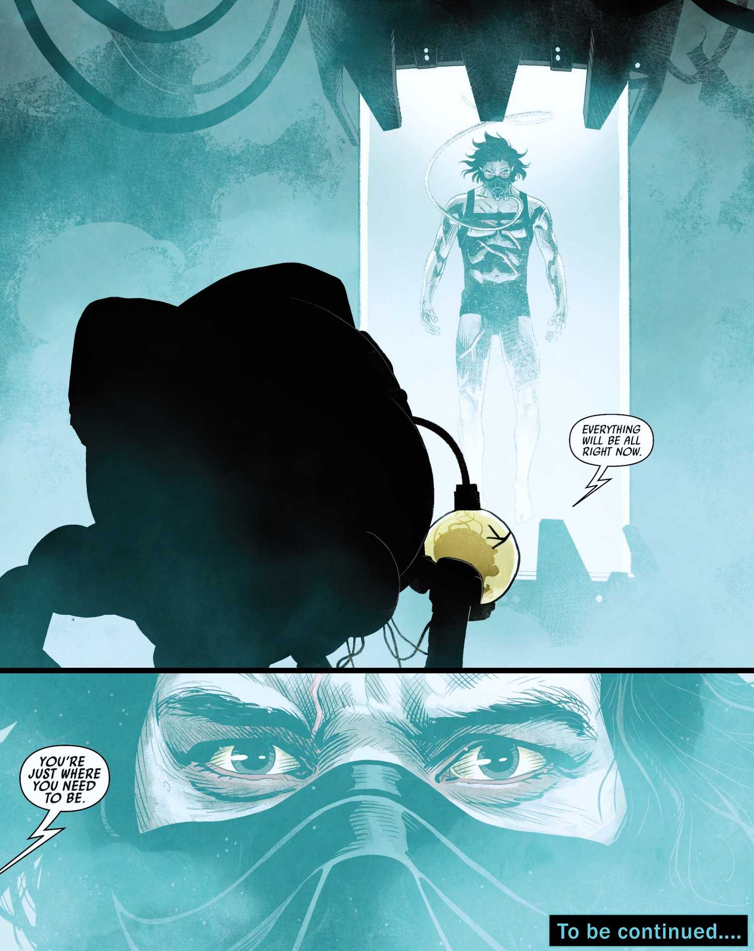 Kylo Ren cura no tanque Bacta do castelo de Darth Vader