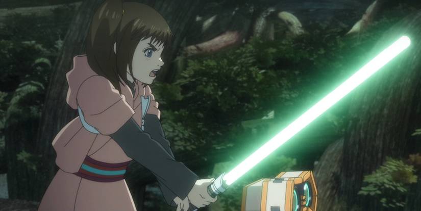 Lah Kara and Teto in Star Wars Visions Vol. 3