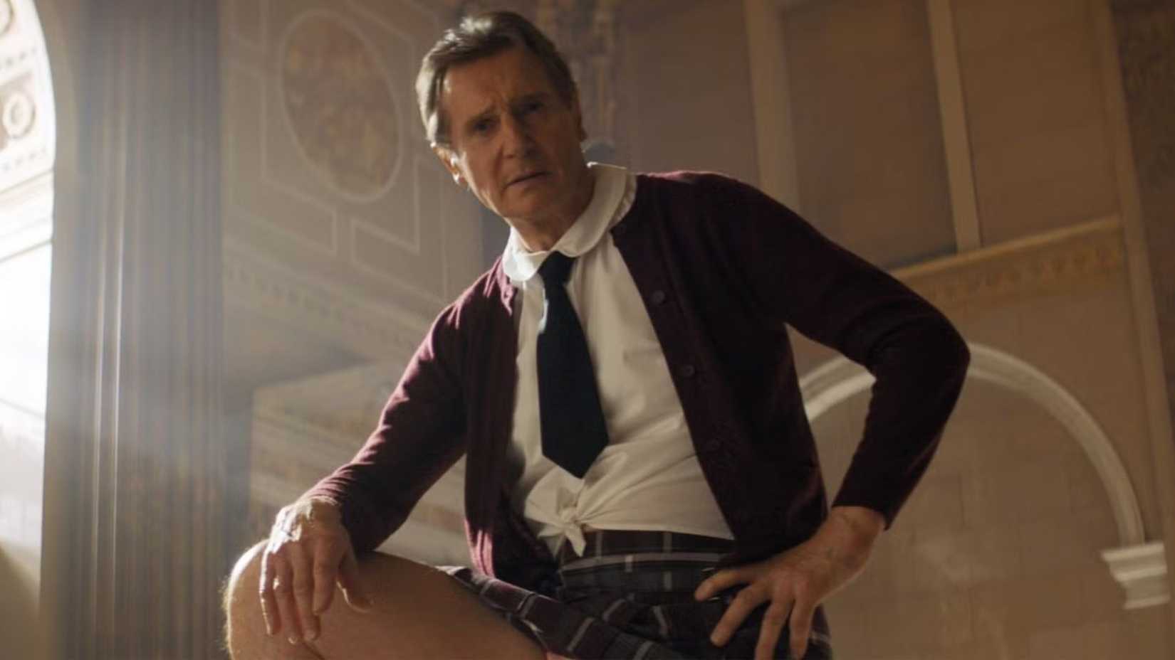 Liam Neeson interpreta Frank Drebin Jr.