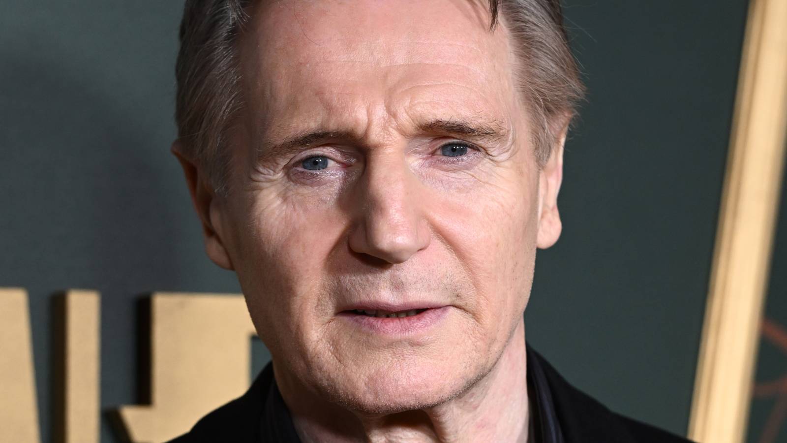 Liam Neeson at the UK premiere of Marlowe at Vue West End in London.