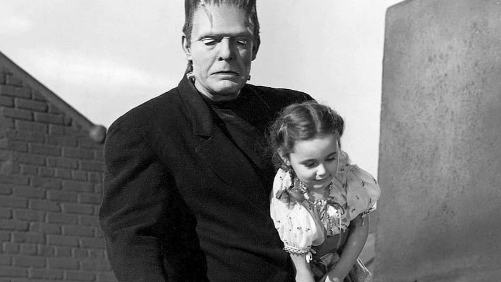 Lon Chaney Jr. como o Monstro de Frankenstein