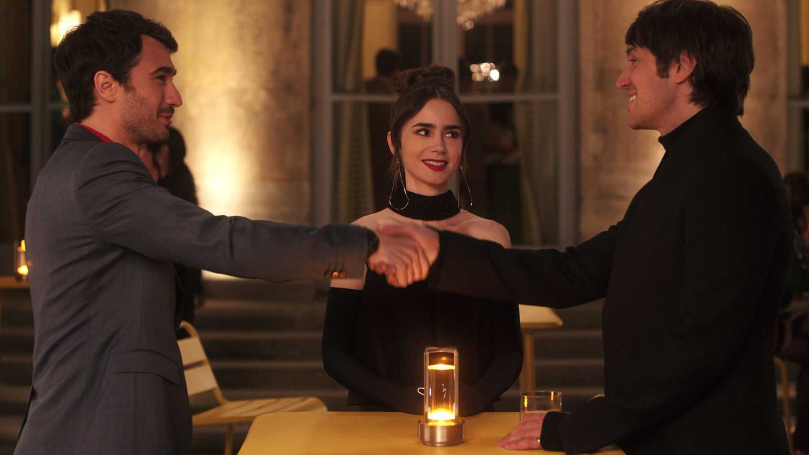 Gabriel e Marcello em Emily in Paris