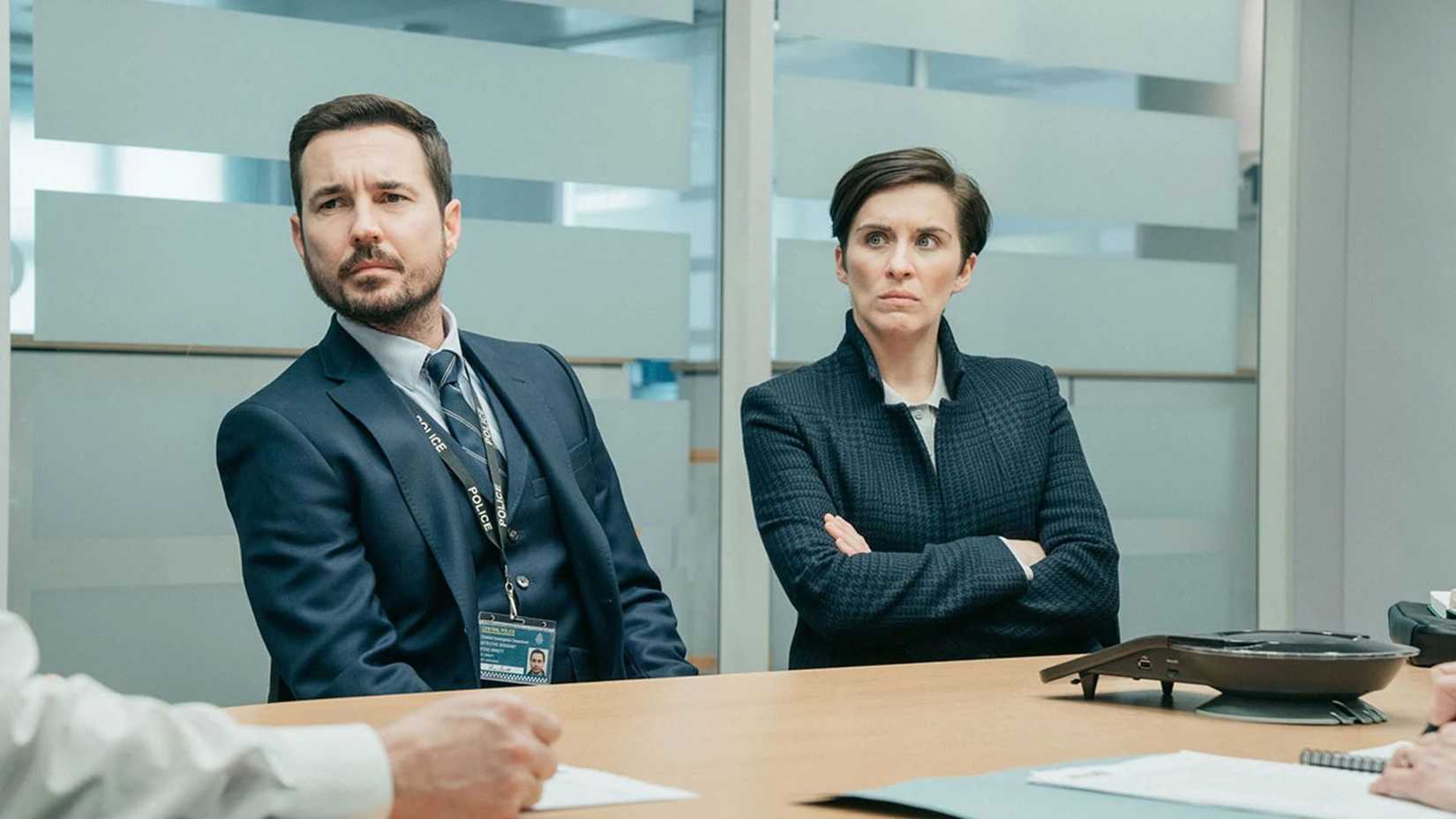 Martin Compston and Vicky McClure in Line of Duty season 6