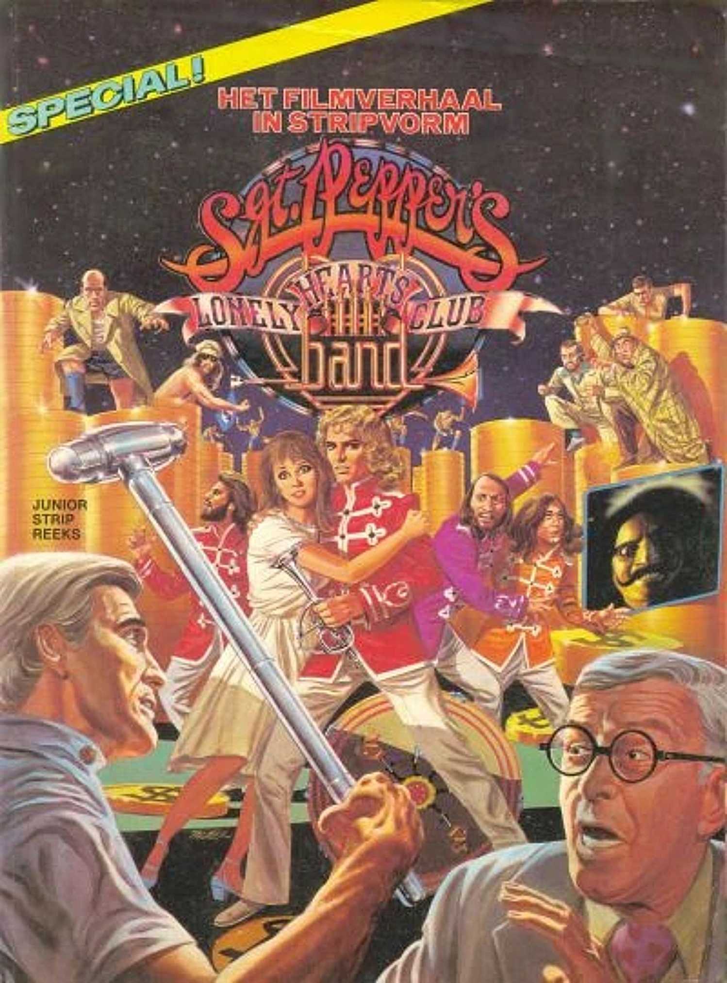 Marvel Super Special #7 cover, for the Sgt Pepper's adaptation issue